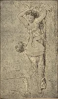 An illustration from Illustrated catalogue of the art gallery of the Southern Exposition, Louisville, Ky., August 16-October 25, 1884 (1884)