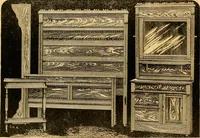 An illustration from Illustrated catalogue : cottage furniture. (1884)