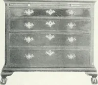An illustration from Illustrated catalogue of a notable collection of beautiful English furniture of the XVII and XVIII centuries (1910)