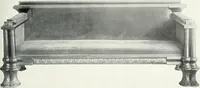 An illustration from Illustrated catalogue of a notable collection of beautiful English furniture of the XVII and XVIII centuries (1910)