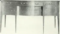 An illustration from Illustrated catalogue of a notable collection of beautiful English furniture of the XVII and XVIII centuries (1910)
