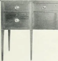 An illustration from Illustrated catalogue of a notable collection of beautiful English furniture of the XVII and XVIII centuries (1910)