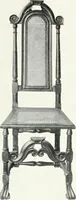 An illustration from Illustrated catalogue of a notable collection of beautiful English furniture of the XVII and XVIII centuries (1910)