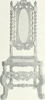 An illustration from Illustrated catalogue of a notable collection of beautiful English furniture of the XVII and XVIII centuries (1910)