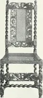 An illustration from Illustrated catalogue of a notable collection of beautiful English furniture of the XVII and XVIII centuries (1910)