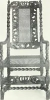 An illustration from Illustrated catalogue of a notable collection of beautiful English furniture of the XVII and XVIII centuries (1910)