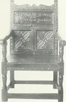 An illustration from Illustrated catalogue of a notable collection of beautiful English furniture of the XVII and XVIII centuries (1910)