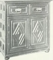 An illustration from Illustrated catalogue of a notable collection of beautiful English furniture of the XVII and XVIII centuries (1910)