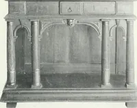 An illustration from Illustrated catalogue of a notable collection of beautiful English furniture of the XVII and XVIII centuries (1910)