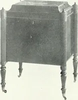 An illustration from Illustrated catalogue of a notable collection of beautiful English furniture of the XVII and XVIII centuries (1910)