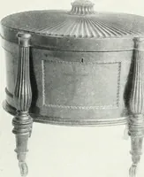 An illustration from Illustrated catalogue of a notable collection of beautiful English furniture of the XVII and XVIII centuries (1910)