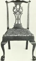 An illustration from Illustrated catalogue of a notable collection of beautiful English furniture of the XVII and XVIII centuries (1910)
