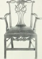 An illustration from Illustrated catalogue of a notable collection of beautiful English furniture of the XVII and XVIII centuries (1910)