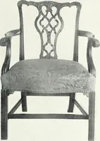 An illustration from Illustrated catalogue of a notable collection of beautiful English furniture of the XVII and XVIII centuries (1910)
