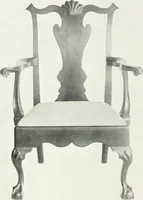 An illustration from Illustrated catalogue of a notable collection of beautiful English furniture of the XVII and XVIII centuries (1910)