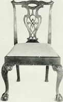 An illustration from Illustrated catalogue of a notable collection of beautiful English furniture of the XVII and XVIII centuries (1910)