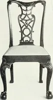An illustration from Illustrated catalogue of a notable collection of beautiful English furniture of the XVII and XVIII centuries (1910)