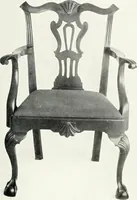An illustration from Illustrated catalogue of a notable collection of beautiful English furniture of the XVII and XVIII centuries (1910)