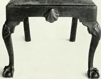 An illustration from Illustrated catalogue of a notable collection of beautiful English furniture of the XVII and XVIII centuries (1910)