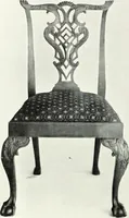 An illustration from Illustrated catalogue of a notable collection of beautiful English furniture of the XVII and XVIII centuries (1910)