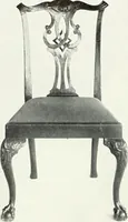 An illustration from Illustrated catalogue of a notable collection of beautiful English furniture of the XVII and XVIII centuries (1910)