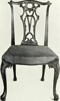 An illustration from Illustrated catalogue of a notable collection of beautiful English furniture of the XVII and XVIII centuries (1910)