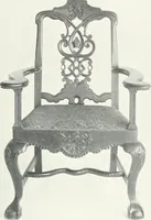 An illustration from Illustrated catalogue of a notable collection of beautiful English furniture of the XVII and XVIII centuries (1910)