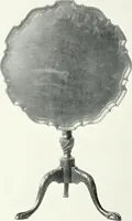 An illustration from Illustrated catalogue of a notable collection of beautiful English furniture of the XVII and XVIII centuries (1910)