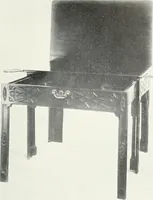 An illustration from Illustrated catalogue of a notable collection of beautiful English furniture of the XVII and XVIII centuries (1910)