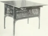 An illustration from Illustrated catalogue of a notable collection of beautiful English furniture of the XVII and XVIII centuries (1910)
