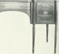 An illustration from Illustrated catalogue of a notable collection of beautiful English furniture of the XVII and XVIII centuries (1910)