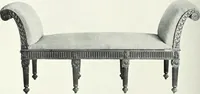 An illustration from Illustrated catalogue of a notable collection of beautiful English furniture of the XVII and XVIII centuries (1910)