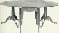 An illustration from Illustrated catalogue of a notable collection of beautiful English furniture of the XVII and XVIII centuries (1910)