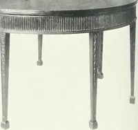 An illustration from Illustrated catalogue of a notable collection of beautiful English furniture of the XVII and XVIII centuries (1910)