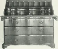 An illustration from Illustrated catalogue of a notable collection of beautiful English furniture of the XVII and XVIII centuries (1910)