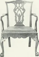 An illustration from Illustrated catalogue of a notable collection of beautiful English furniture of the XVII and XVIII centuries (1910)