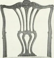 An illustration from Illustrated catalogue of a notable collection of beautiful English furniture of the XVII and XVIII centuries (1910)