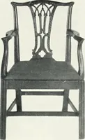 An illustration from Illustrated catalogue of a notable collection of beautiful English furniture of the XVII and XVIII centuries (1910)