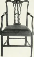 An illustration from Illustrated catalogue of a notable collection of beautiful English furniture of the XVII and XVIII centuries (1910)