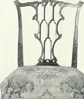 An illustration from Illustrated catalogue of a notable collection of beautiful English furniture of the XVII and XVIII centuries (1910)