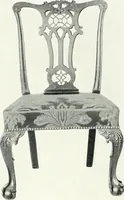 An illustration from Illustrated catalogue of a notable collection of beautiful English furniture of the XVII and XVIII centuries (1910)
