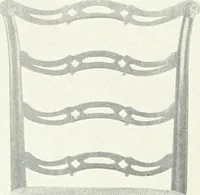 An illustration from Illustrated catalogue of a notable collection of beautiful English furniture of the XVII and XVIII centuries (1910)