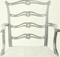 An illustration from Illustrated catalogue of a notable collection of beautiful English furniture of the XVII and XVIII centuries (1910)