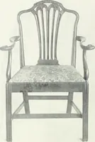 An illustration from Illustrated catalogue of a notable collection of beautiful English furniture of the XVII and XVIII centuries (1910)