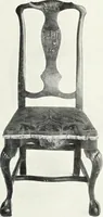An illustration from Illustrated catalogue of a notable collection of beautiful English furniture of the XVII and XVIII centuries (1910)