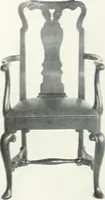 An illustration from Illustrated catalogue of a notable collection of beautiful English furniture of the XVII and XVIII centuries (1910)