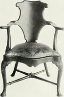 An illustration from Illustrated catalogue of a notable collection of beautiful English furniture of the XVII and XVIII centuries (1910)