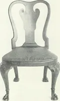An illustration from Illustrated catalogue of a notable collection of beautiful English furniture of the XVII and XVIII centuries (1910)