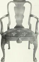 An illustration from Illustrated catalogue of a notable collection of beautiful English furniture of the XVII and XVIII centuries (1910)