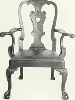 An illustration from Illustrated catalogue of a notable collection of beautiful English furniture of the XVII and XVIII centuries (1910)